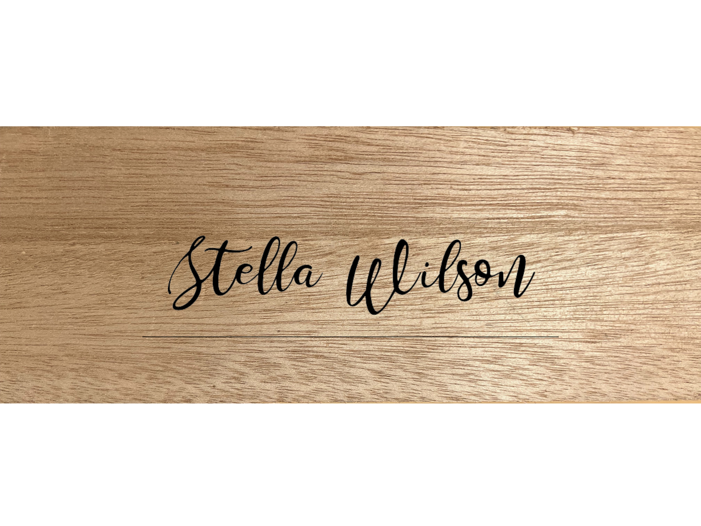 PERSONALISED Pen Holder - Currently available in oak or pine timber