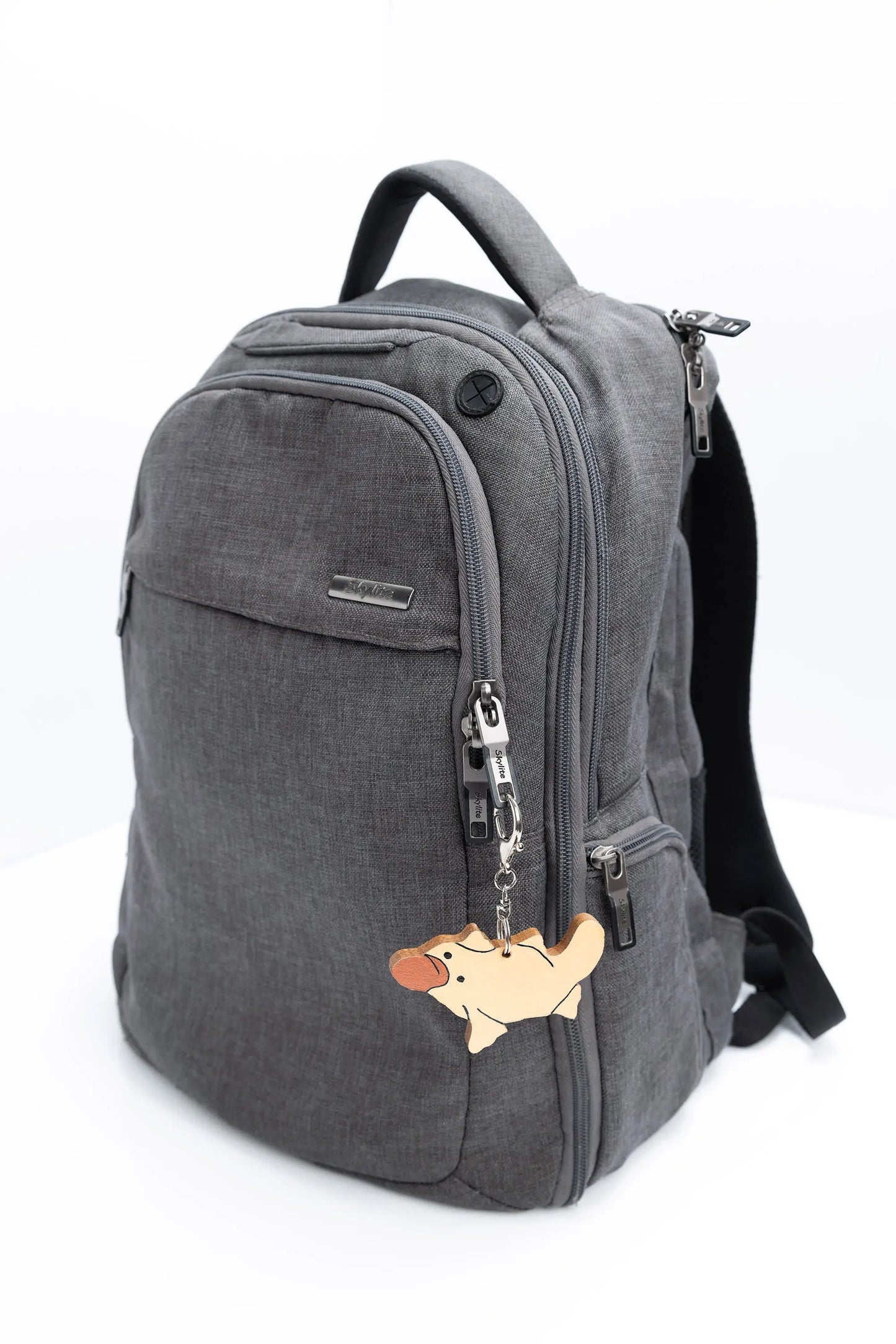 Wooden Animal Bag Tag - "Paul" the Platypus