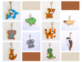 Wooden animal Tag-alongs