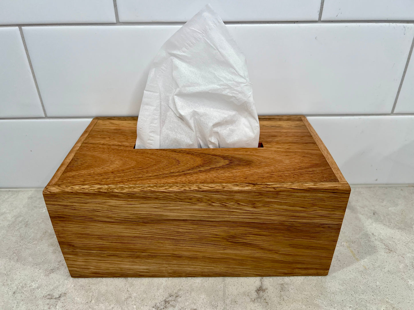 Tissue box cover - rectangular