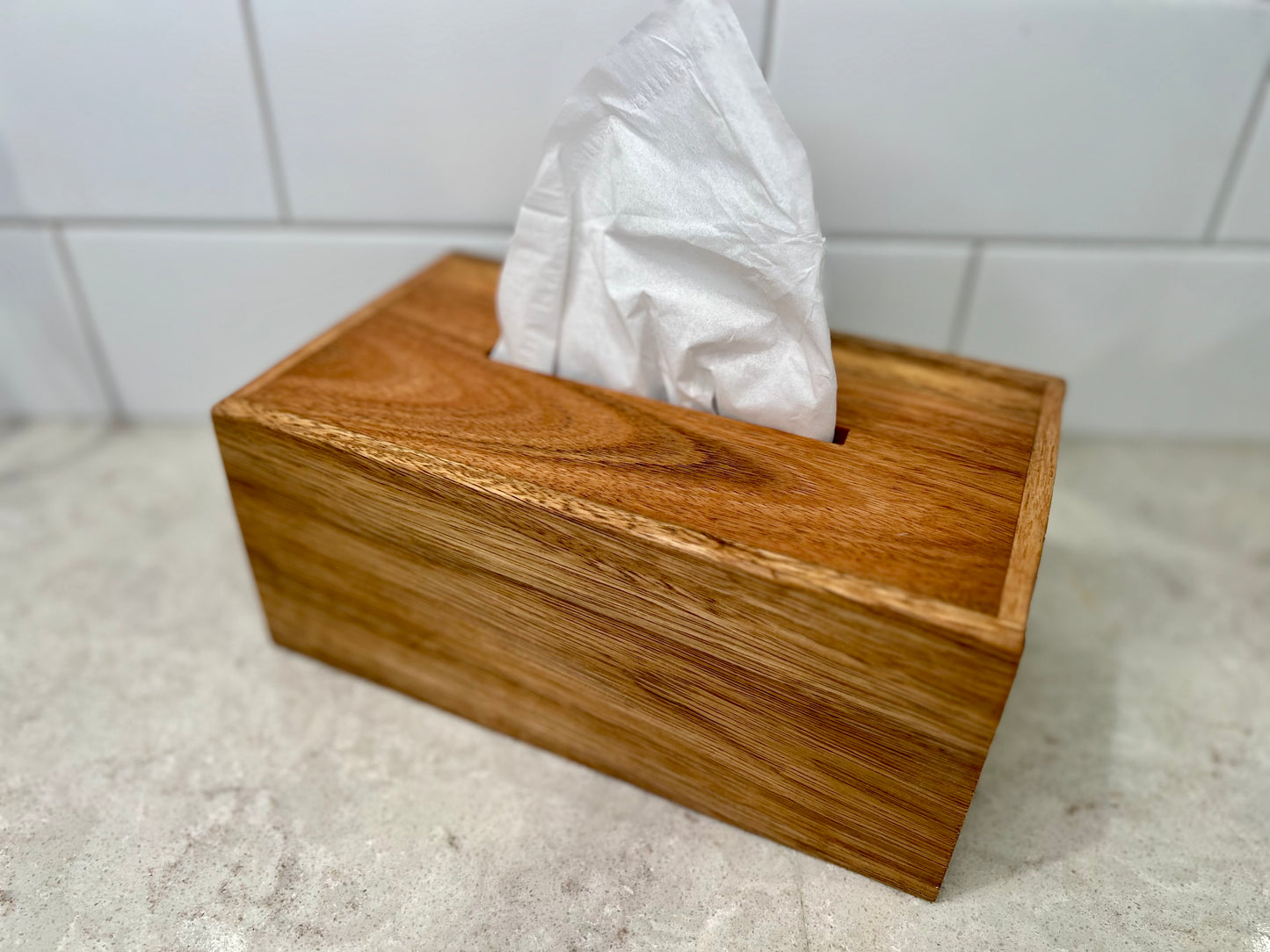 Tissue box cover - rectangular