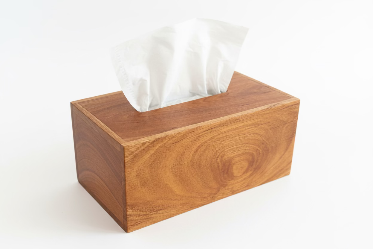 Tissue box cover - rectangular