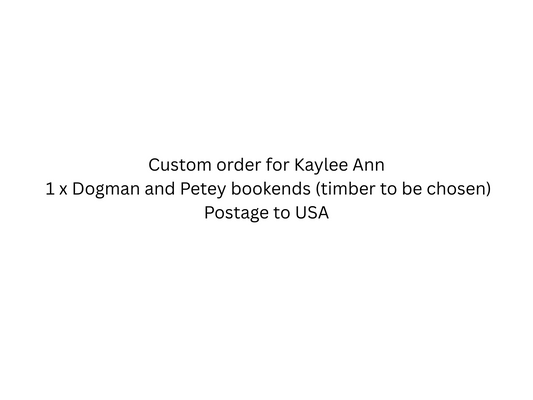Custom order for Kaylee Ann