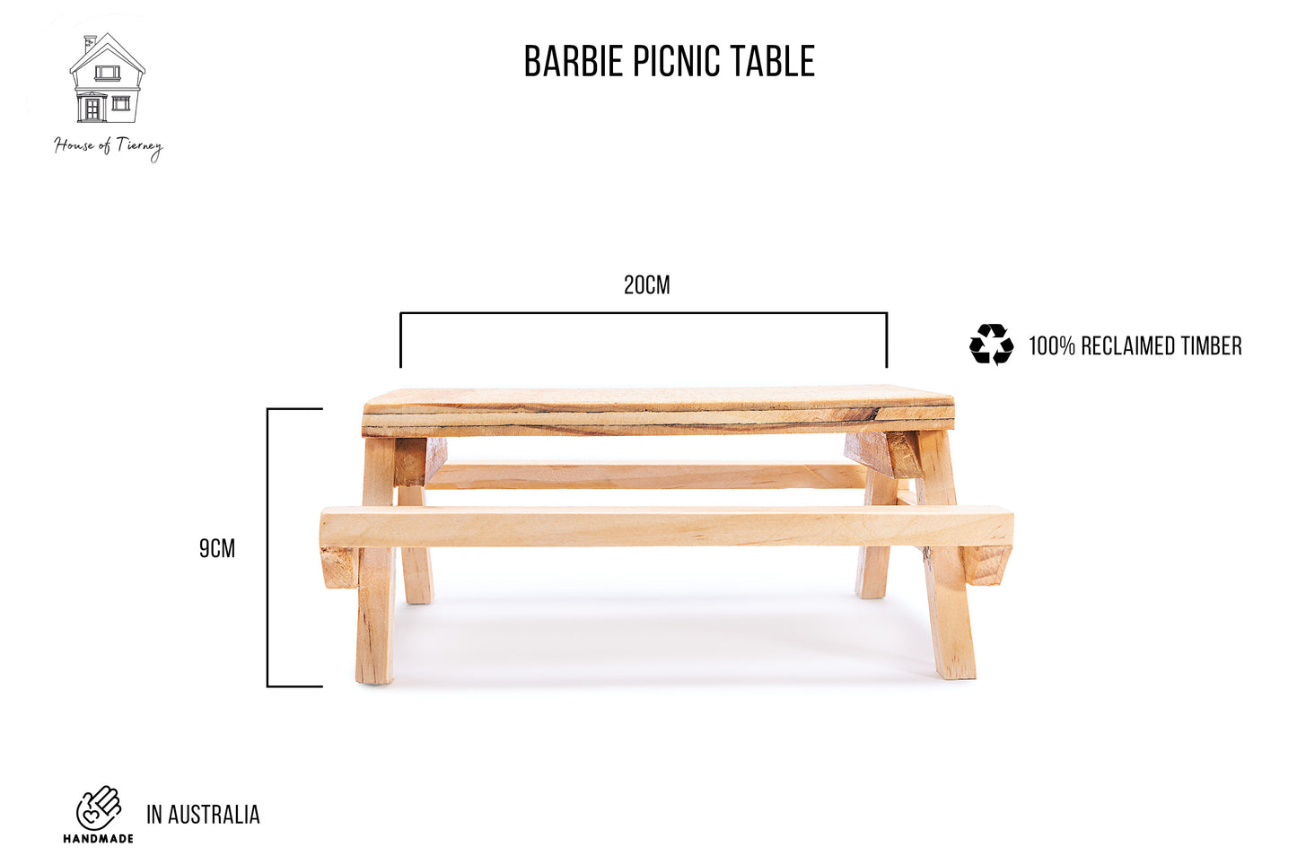 Picnic Table inspired by Barbie