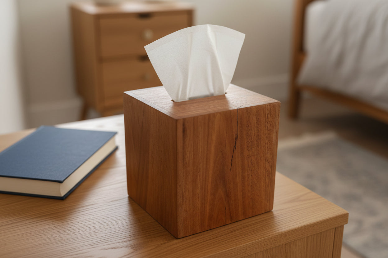 Tissue box cover - square