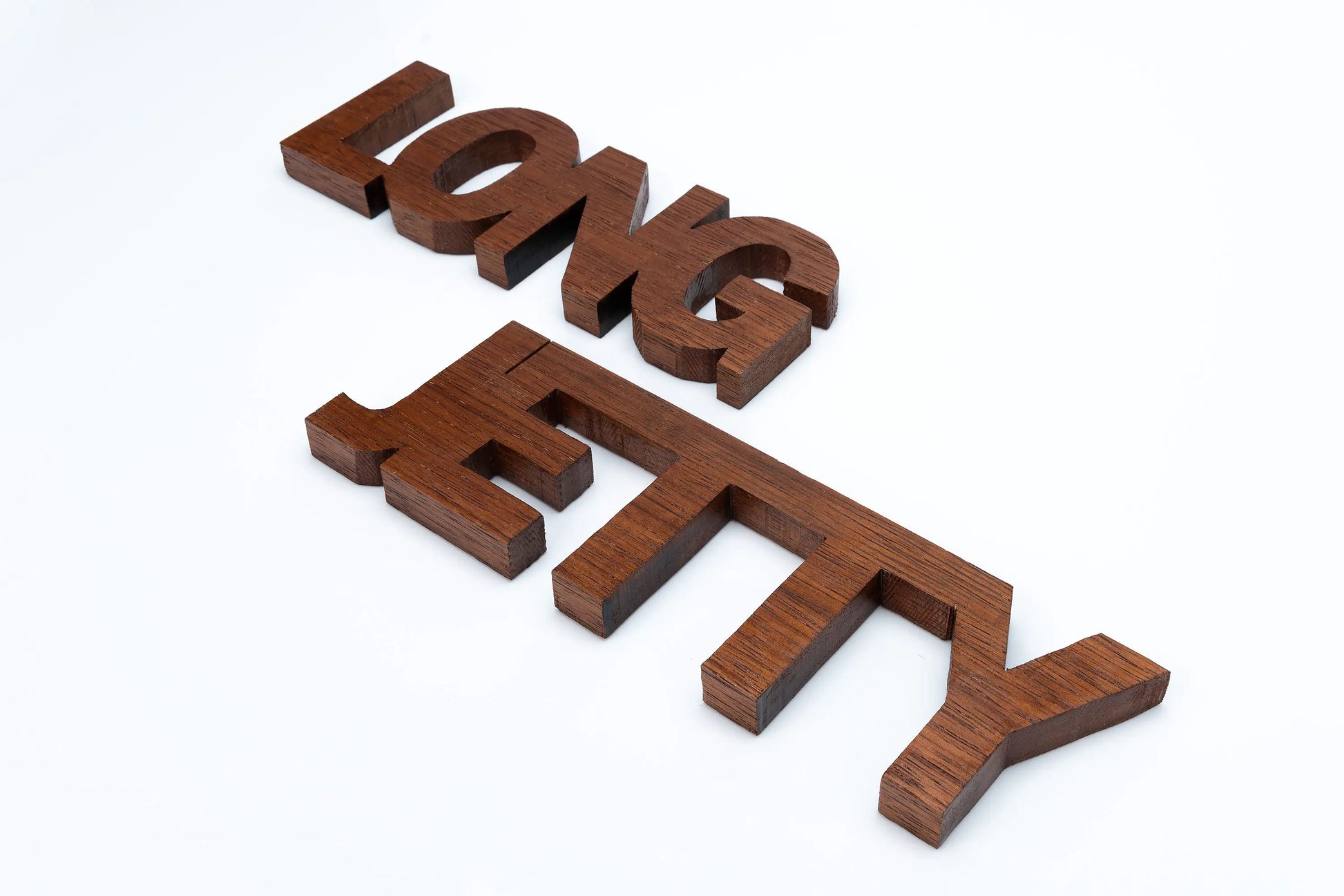 Custom 3D reclaimed timber sign – Houseoftierney